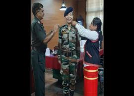 Ponung Doming becomes the first woman to become Lieutenant Colonel in the army