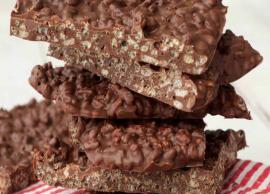 Recipe- Raisin Chocolate and Puffed Rice Bars
