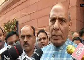 Monsoon Session: Rajnath Singh passes mob lynching buck on to states; Opposition walks out