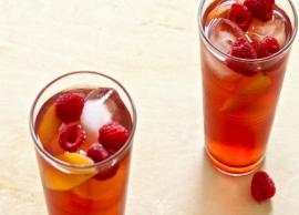 Recipe- Raspberry Peach Iced Tea