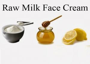 Home-made Raw Milk Face Cream To Make Your Skin Shiner