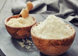 Homemade Rice Flour Face Packs For Skin Whitening
