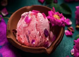Recipe- Easy To Make Rose Ice Cream