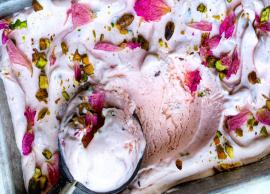 Recipe- Yummy Yummy Rose Pistachio Ice Cream
