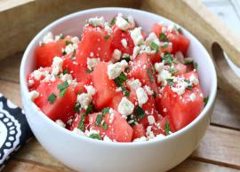 Recipe- Keep Yourself Healthy With Watermelon Salad With Mint and Lemon