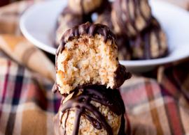 Recipe- Samoa Chocolate Coconut Truffles