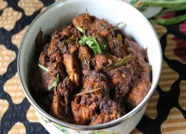 Recipe - South Indian Style Semi-Dry Chicken Pepper Fry