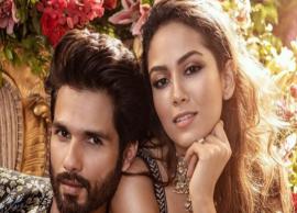 Shahid, Mira add glamour to the cover of the Vogue Wedding Book