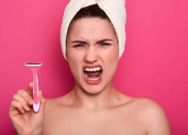 7 Shaving Tips Every Girl With Sensitive Skin Must Keep in Mind