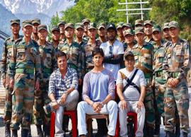 Sidharth Malhotra with Shershaah team share a frame-worthy photo with the Gurkha Rifle Regiment, all the way from Palampur