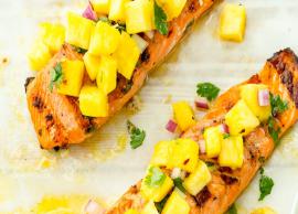 Recipe- Refreshing and Perfect Salmon With Pineapple Salsa
