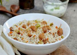 Recipe- Make Your Dinner Special With Soya Chunks Pulao