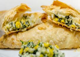 Recipe- Quick and Delicious Spinach Corn and Cheese Puffs