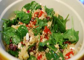 Recipe- Nothing Better Than Spinach Couscous Salad