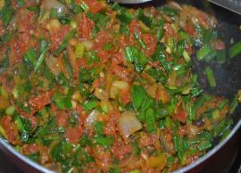 Recipe- Simple and Fast To Cook Spring Onion Curry