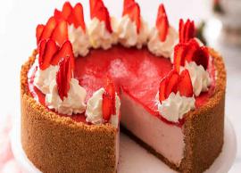 Recipe- Delicious No Bake Strawberry Cheesecake