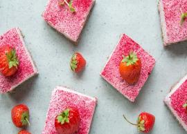 Recipe- Creamy Strawberry Cheesecake Bars