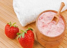 4 Homemade Strawberry Face Pack Recipes for Healthy and Glowing Skin