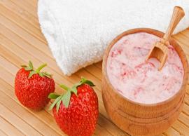 4 DIY Strawberry Face Packs To Get Healthy Glowing Skin