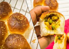 Recipe- Quick and Easy To Make Stuffed Samosa Curry Buns