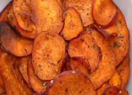 Diwali Recipe- Easy To Make Sweet Potato Chips
