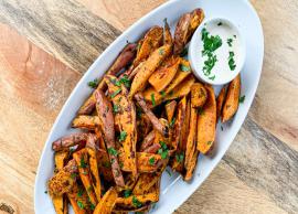 Recipe- Healthy Snack Chilli Lime Sweet Potato Wedges
