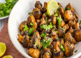 Recipe- Dhaba Style Tawa Mushroom