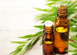 5 Ways To Use Tea Tree Oil To Treat Acne