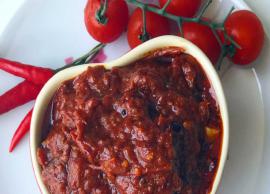 Recipe- Sweet and Spicy Tomato Chutney