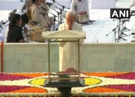 Gandhi Jayanti- PM Modi pays tribute to Mahatma Gandhi, Lal Bahadur Shastri