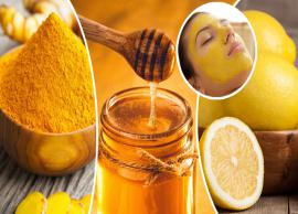 6 DIY Turmeric Honey and Lemon Face Masks
