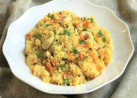 Recipe- South India Popular Breakfast Upma