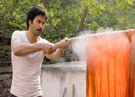 Varun Dhawan learns the art of dyeing clothes for Sui Dhaaga
