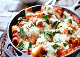 Recipe- Vegetarian Lasagna Skillet is a Quick Meal
