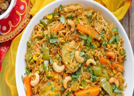 Summer Recipe- Nothing Better Than a Plate of Vegetable Biryani