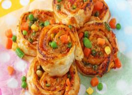 Recipe- Easy To Make Veggie Packed Pizza Rolls