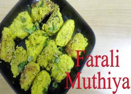 Recipe- Vrat Ki Muthiya
