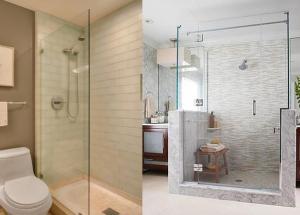 Make your Small Bathroom A Designer One With Walk-in-Shower