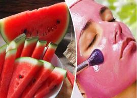 8 DIY Watermelon Face Mask Recipes To Get Bright And Radiant Skin