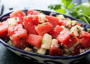 Watermelon Salad For Summer Healthy Diet