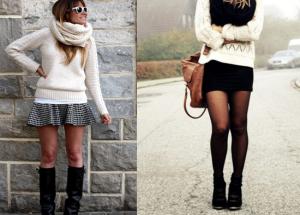 3 Ways To Style Your Short Skirt in Winters