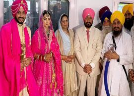 Punjab CM Charanjit Singh Son Got Married in Mohali