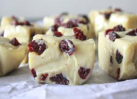Recipe - White Chocolate Cranberry Fudge is a Great Treat
