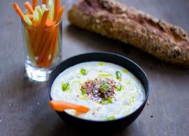Recipe- Light and Refreshing Garlicky Yogurt Party Dip