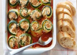 Recipe- Zucchini Lasagna Roll Ups