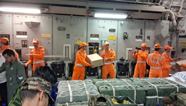 म्यांमार भूकंप: भारत ने सी-17 विमान से और अधिक मानवीय सहायता भेजी