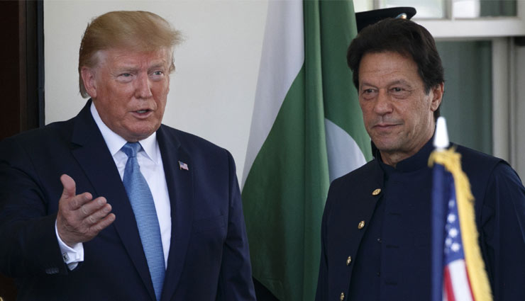 कश्मीर मुद्दा : इमरान खान का ट्रंप को कॉल, 20 मिनट तक चली बातचीत