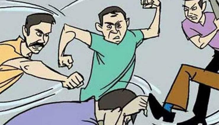 जयपुर : बदमाशों ने की युवक की पीट-पीटकर हत्या, मामला आपसी लेनदेन का 