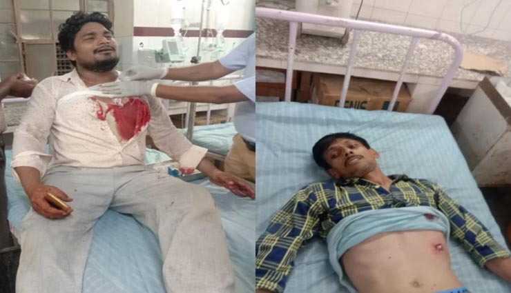 भरतपुर : 5 रुपए का गुटखा नहीं दिया उधार तो युवक ने 3 दुकानदारों पर चला दी गोलियां