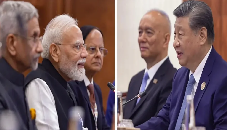 गलवान झड़प के बाद पहली बार भारत आए शी जिनपिंग, PM मोदी से बोले-  'आइए, हम साथ मिलकर काम करें'